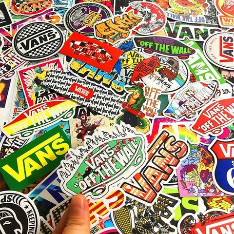 off the wall stickers - VIRAL VANS