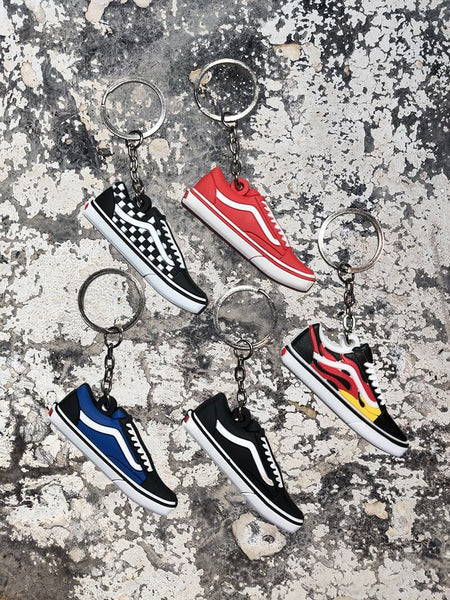 Vans old cheap skool keychain